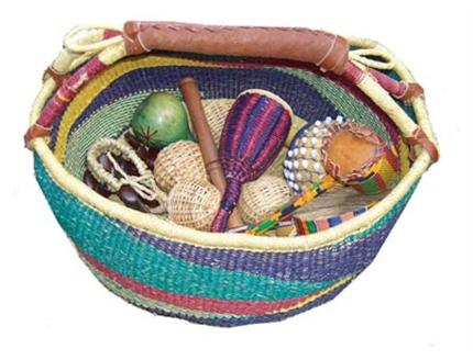 LAB African Instruments Basket