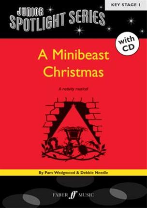 521940 A Minibeast Christmas book & CD - KS1