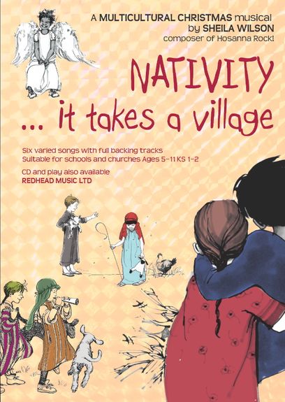 NTV341 Nativity: It takes a village - teacher's book. KS1,2