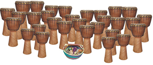 ADP30 African Drumming Pack - 30 players