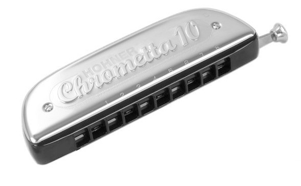 Hohner  M25301 Chrometta 10 Harmonica in C
