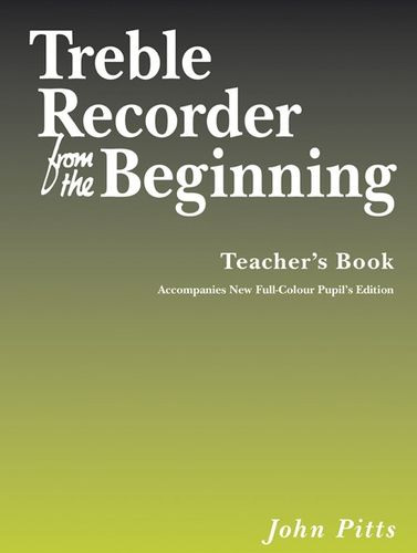 73854 Treble Recorder from the Beginning Teacher Book
