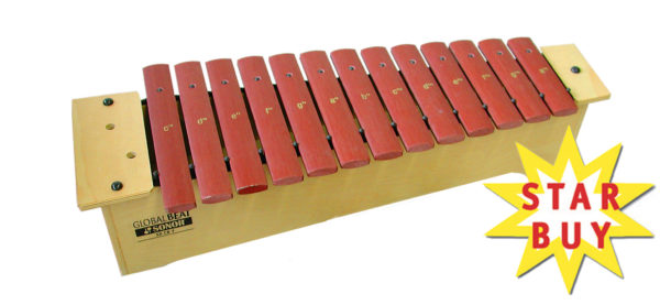 Sonor SXGBF 'Global Beat' Soprano Xylophone - Fibreglass Bars